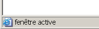 fentre active